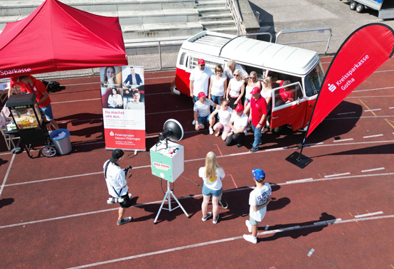 Eventvideo Dreharbeiten